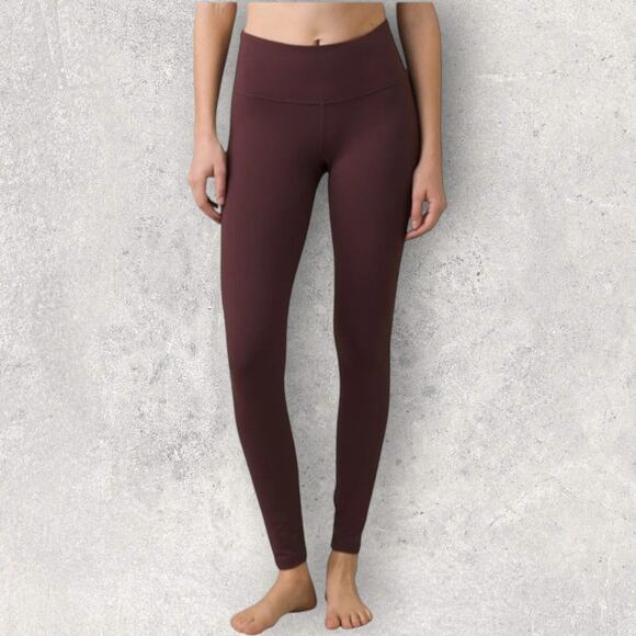 Prana High Rise Transform Leggings Size Large Brown Stretch Activewear Yoga L - Picture 1 of 16